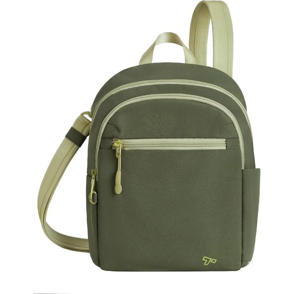 Unisex Olive adult Travelon Anti-theft the Voyages Tour Bag Imported Zipper